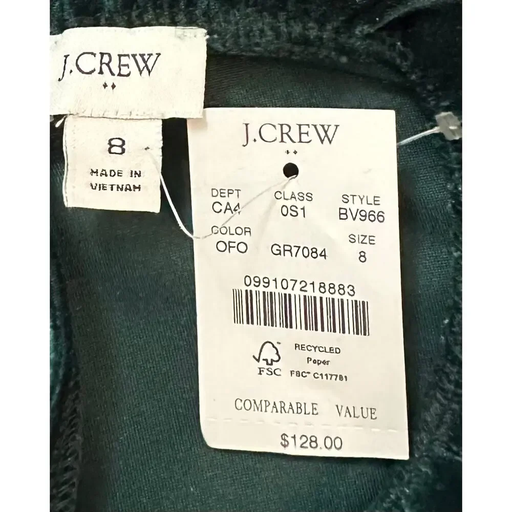 J. Crew crew velvet
